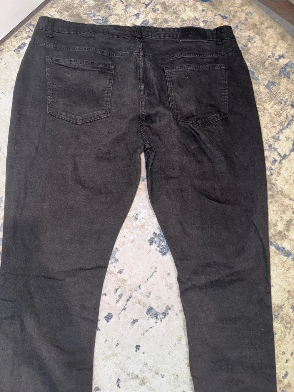 Boohoo Man Black Straight Jeans